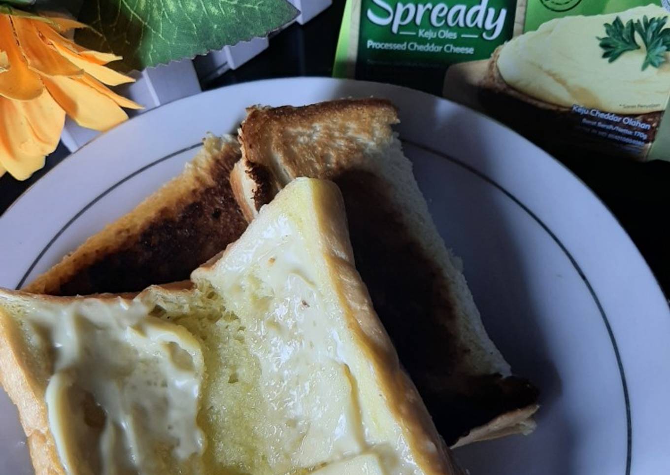 Roti Bakar Keju Oles
