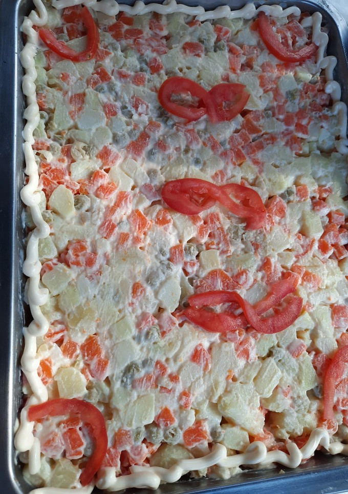 Una foto de Ensalada rusa