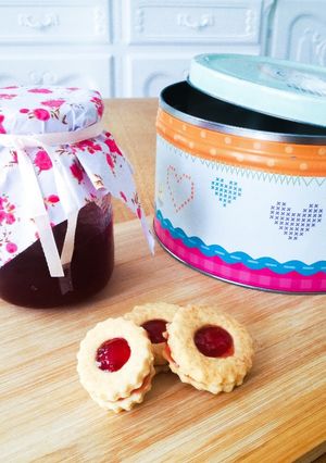 Une photo de Sablés a la confiture