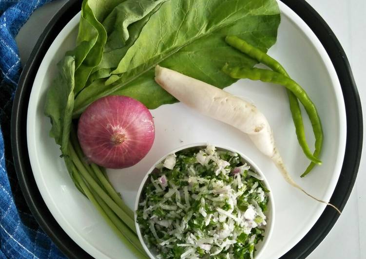 Step-by-Step Guide to Prepare Speedy Mulyaachi Koshimbir (Radish Salad)