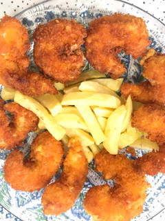 عکسی از دستور ميگو سوخاري 🦐
