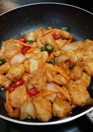 Foto resep Ayam Saos Asam Manis (Tanpa Nanas)