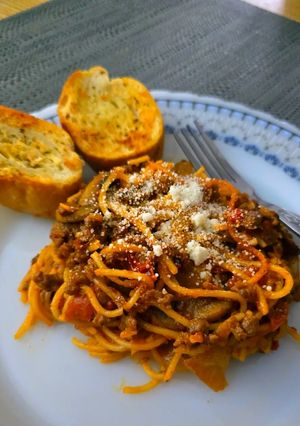 Foto resep Spaghetti Bolognese Rumahan