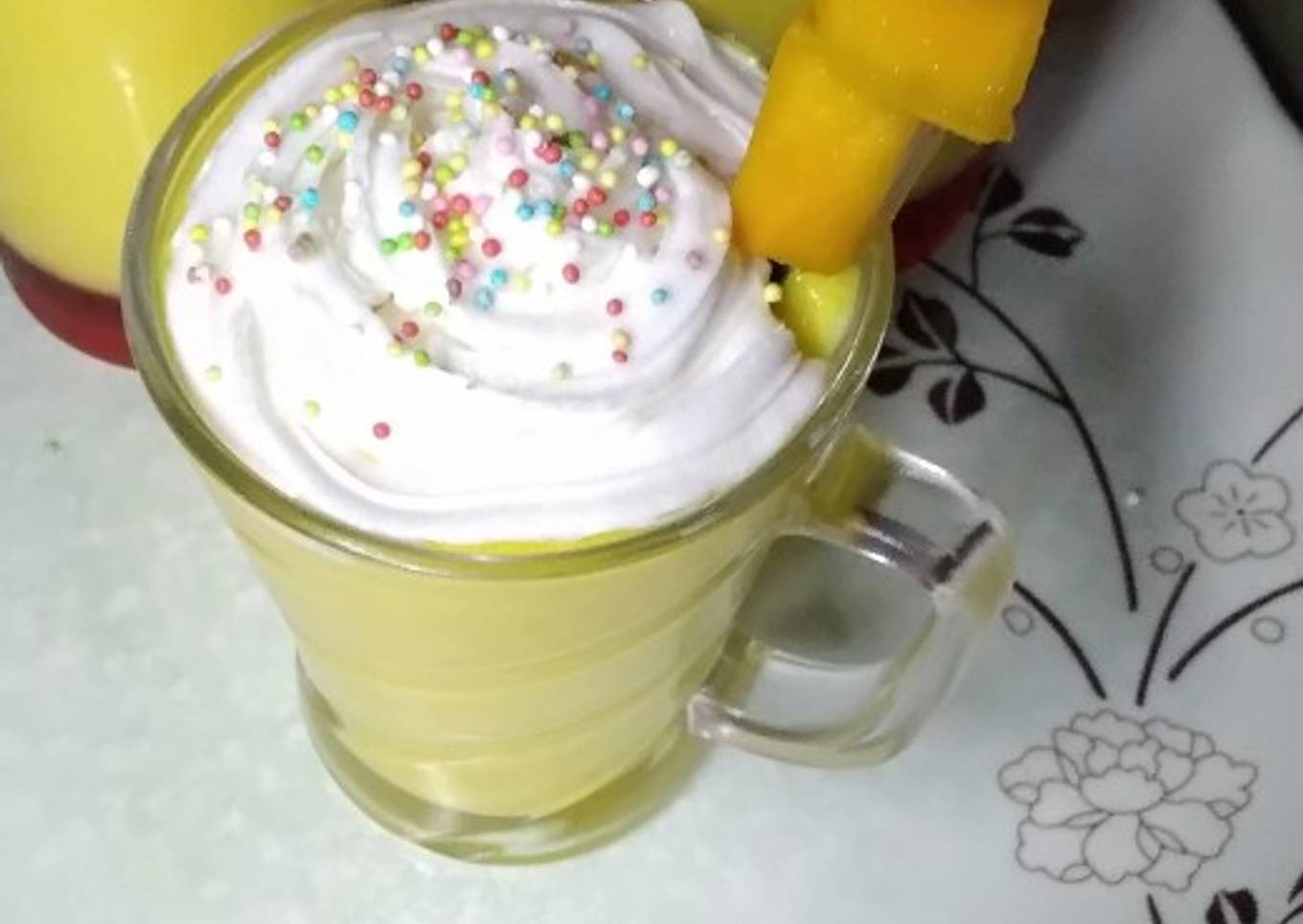 Mango milk shake