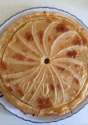Une photo de Galette des rois à la frangipane