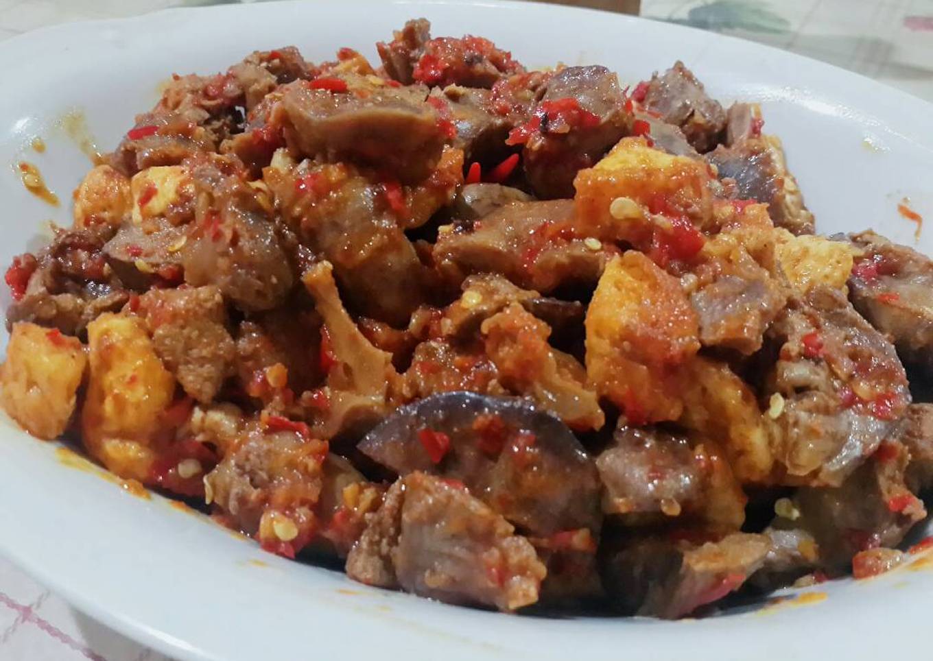 Resep Balado Ati Ampela yang Sempurna