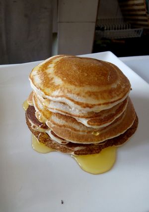 A picture of Drop scones.
