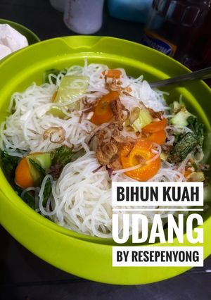 Foto resep Bihun Kuah Udang