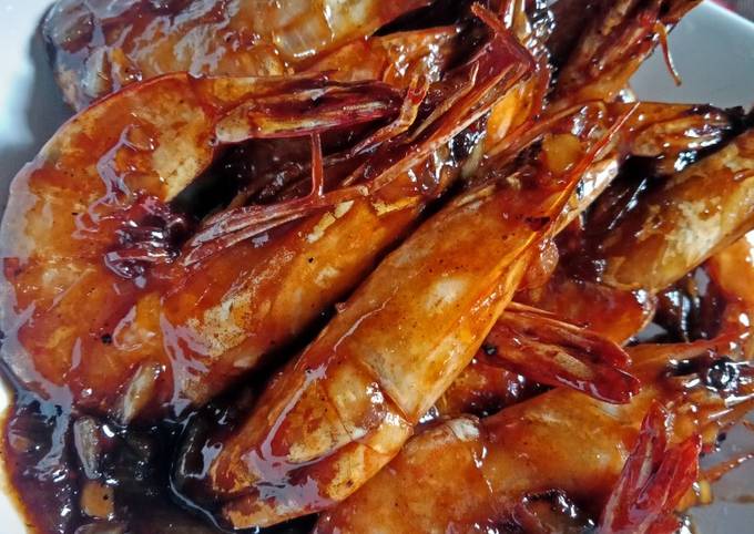 Recipe: Delicious Udang goreng mentega