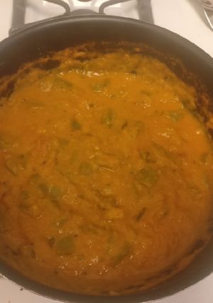 A picture of Capsicum gravy.