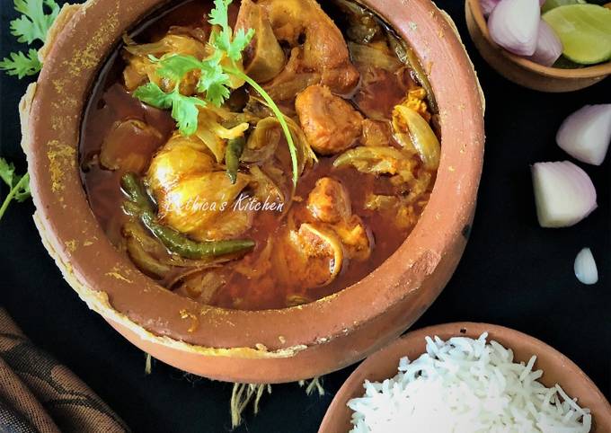 Champaran Mutton Handi (Mutton Curry - Bihari style) Recipe by Bethica ...