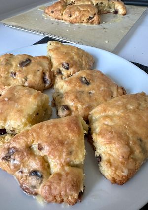 A picture of Cranberry - Orange Scones.