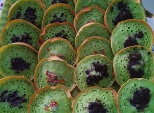 Foto resep Martabak Manis Pandan Oreo meisis sprinkle