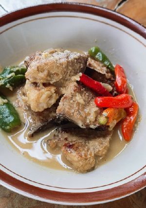 Foto resep Mangut ikan pari / iwak pe