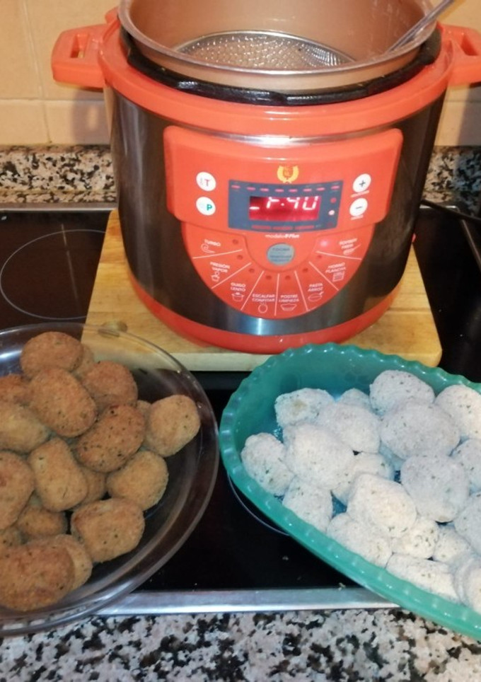 Una foto de Croquetas de puchero