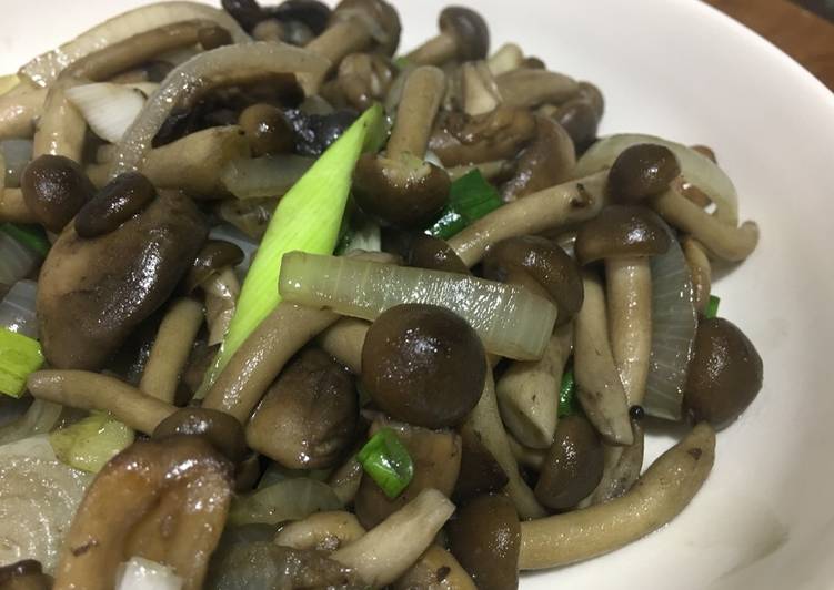 Cara Gampang Membuat #12 - Tumis jamur daun bawang cepat praktis Anti Gagal