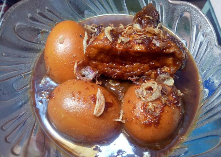 Semur Telur Tahu