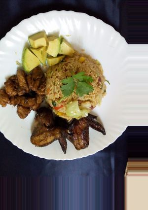 A picture of Fried rice.