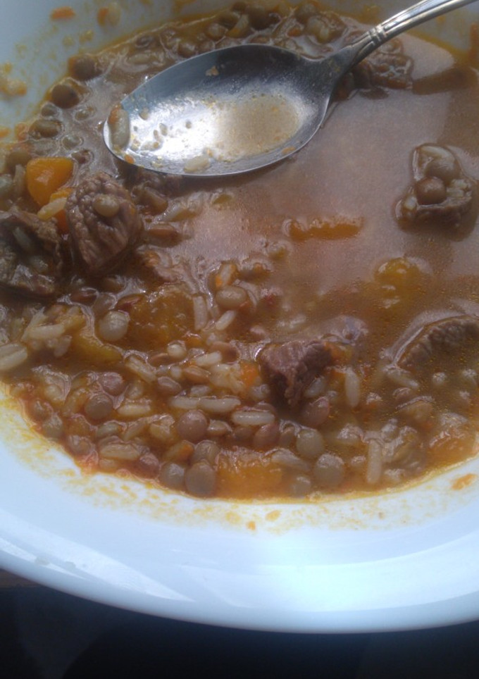 Una foto de Guiso de lentejas