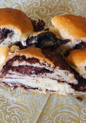Kelt ostoros kalács recept fotója