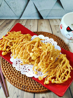 Foto resep Crispy Enoki Mushroom