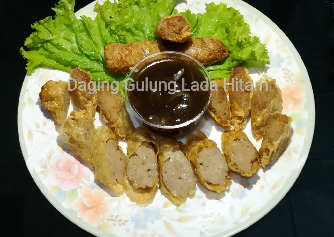 Daging Gulung Lada Hitam