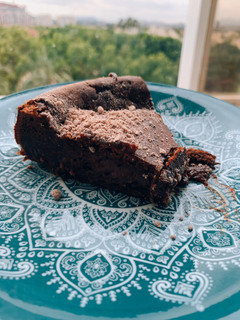 Una foto de La tarta de chocolate