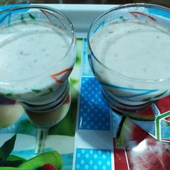 A picture of Khajoor milkshake.