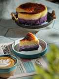 Ubi Ungu Burnt Cheesecake