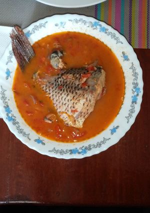 A picture of Fresh Tilapia stew.
