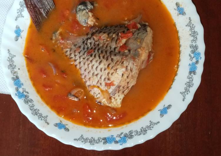 Fresh Tilapia stew