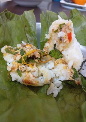 Foto resep Nasi Kucing Peda Telur & Udang (Dua Varian)