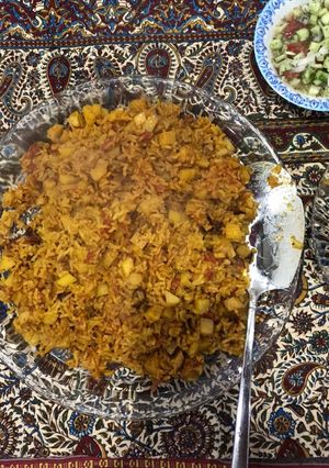 عکسی از دستور دمی گوجه