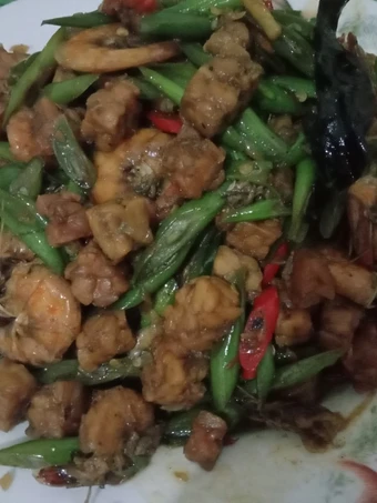 Langkah Mudah untuk Membikin Resep Oseng udang tempe buncis yang Bisa Manjain Lidah Anti Ribet, Sempurna