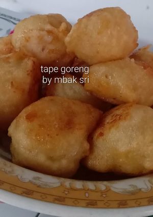 Foto resep Tape goreng/rondo royal