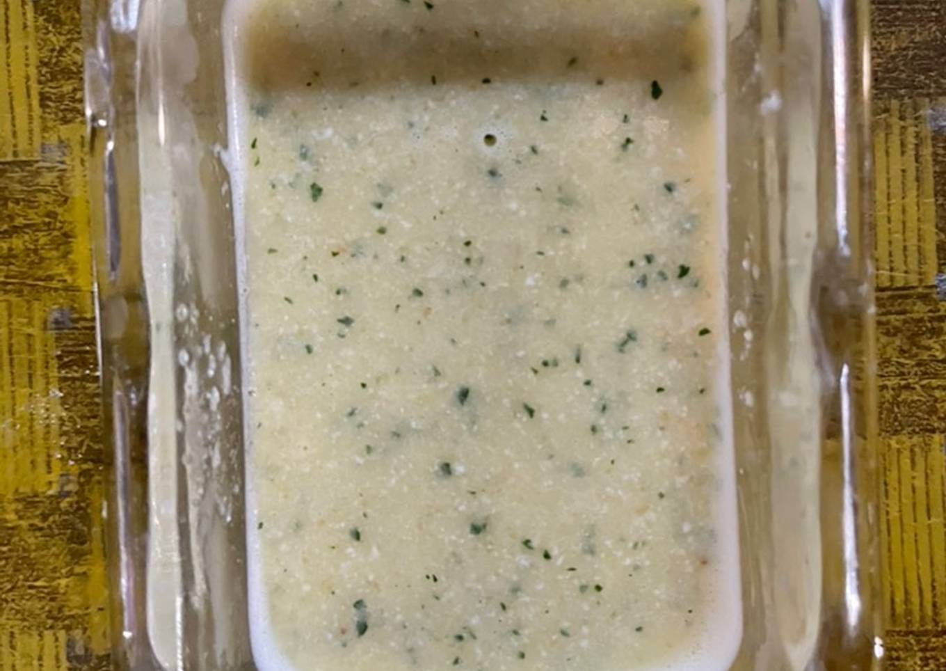 Mpasi 6 bulan (Bubur ayam, jagung, wortel, bayam)