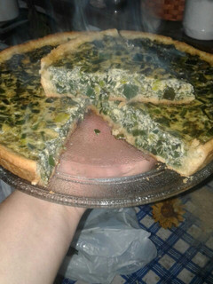 Una foto de Tarta de puerro !! Muy Rica !!