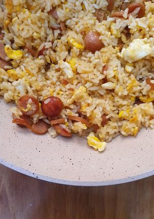 Foto resep Nasi goreng sosis
