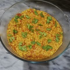 A picture of Dal Mong with My own recipe.