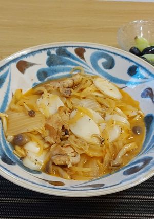 泡菜炒年糕 的食譜成品照片