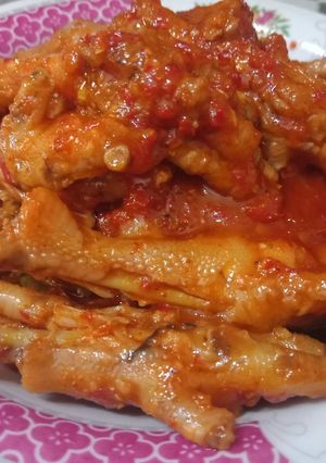 Foto resep 🔥Ceker super spesial daun jeruk🔥