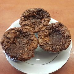 A picture of Gluten-free chocolate muffins.