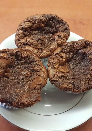 A picture of Gluten-free chocolate muffins.