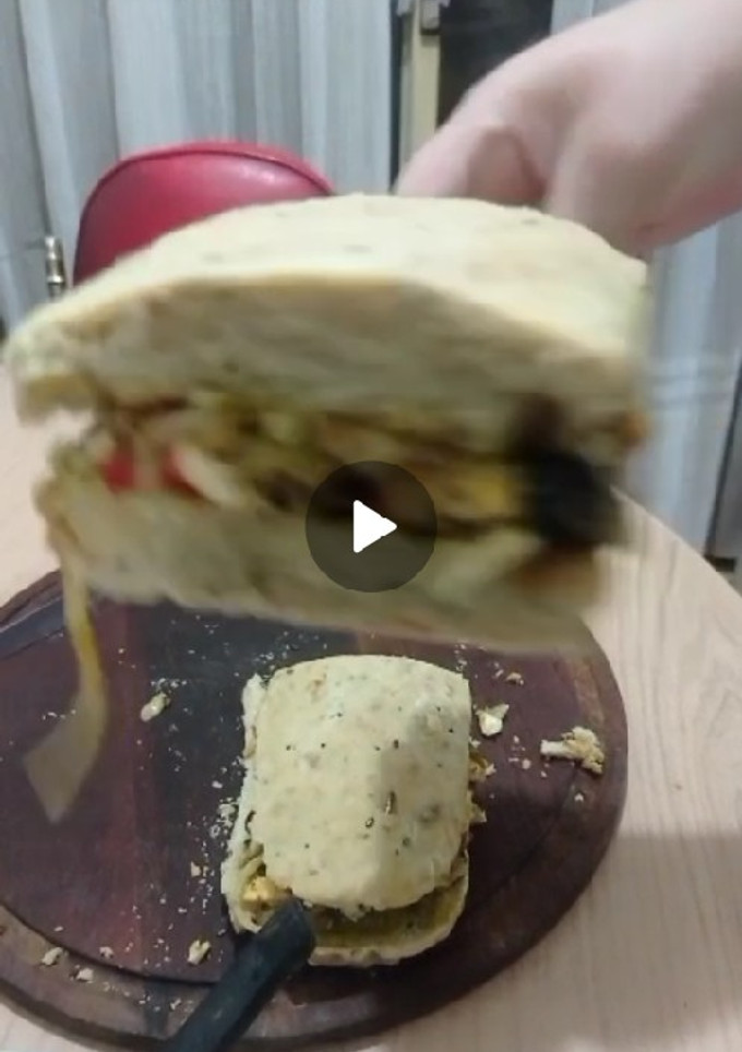 Una foto de Sándwich con pan casero
