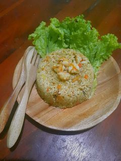 Foto resep Nasi goreng seafood