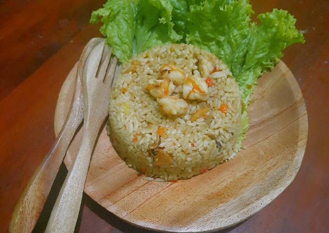 Nasi goreng seafood