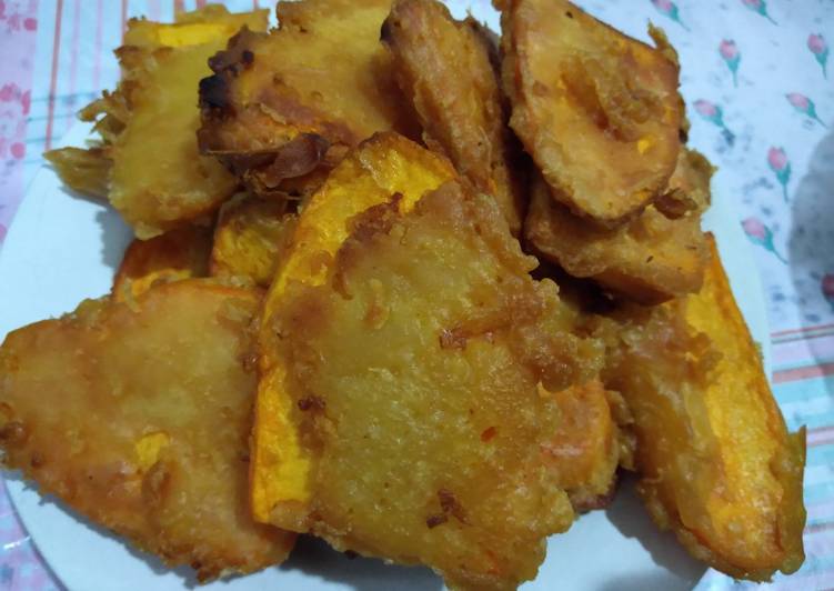 Ubi goreng renyah kriuk