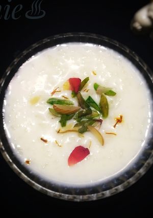 A picture of Rice kheer.
