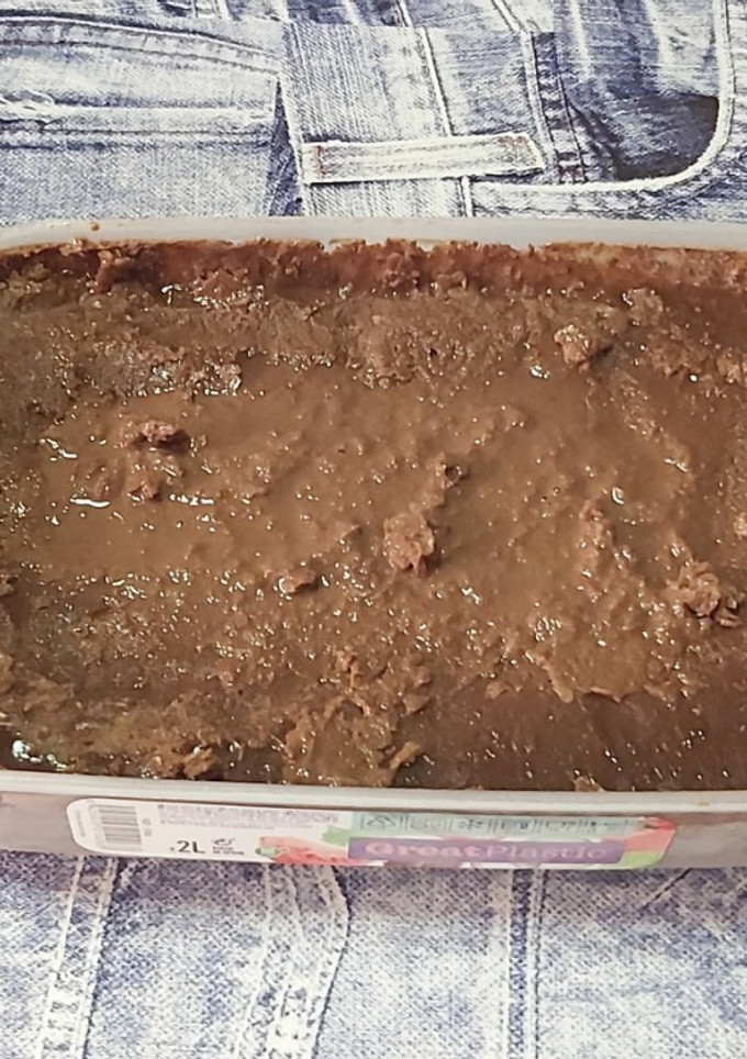 Una foto de Helado extra de chocolate vegano