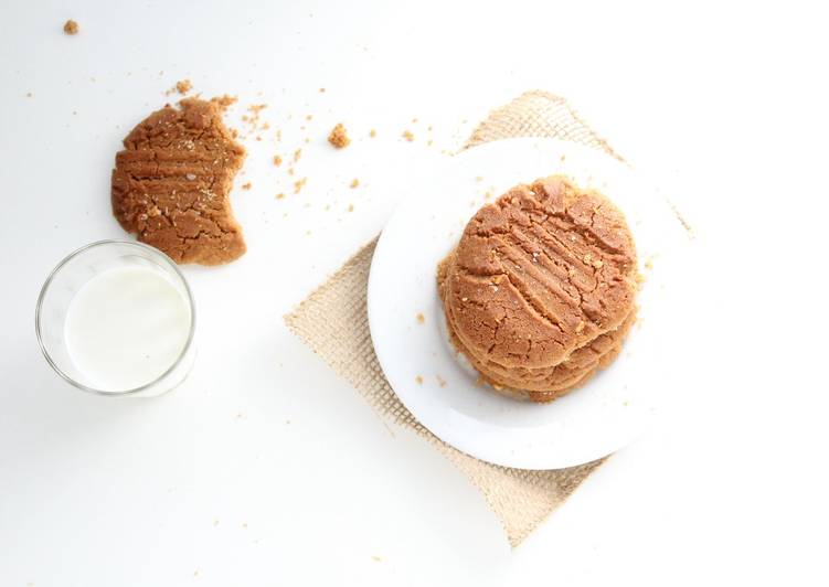 Recipe of Super Quick Homemade Peanut butter and coconut cookies